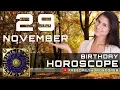 November 29 - Birt ay Horoscope Personality