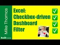 Excel Create a Checkbox-Driven Filter Using the NEW Checkbox Feature