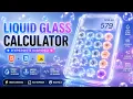 Build a 3D Liquid Glass Calculator HyperOS 4 Inspired HTML CSS JavaScript