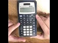 TI-30X IIS Cubed Root Tutorial
