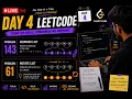 Live DSA Practice Solving LeetCode in Java Interview Preparation Day 4
