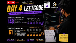 Live DSA Practice Solving LeetCode in Java Interview Preparation Day 4