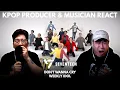 Musicians react \u0026 analyze ♡ SEVENTEEN - Don't Wanna Cry (Weekly Idol x2 Dance)