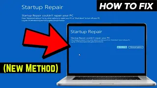 How To Fix Startup Repair Couldn t Repair Your PC In Windows New Methods