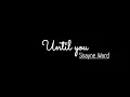 Lagu Until You | Shayne Ward [Lyric video]