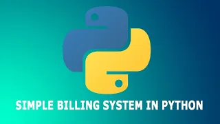Simple Billing System in Python with Source Code Python Project