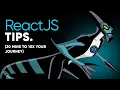 GAMECHANGER REACT JS BECOMES 100 TIMES EASY IF YOU FOLLOW THIS