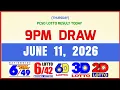 Lotto Results Today 9pm June 11 2026 PCSO