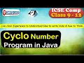 How to write Cyclo number program in Java YP Computer Classes Java Programming