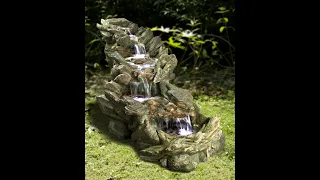 Giant Long Water Feature OUTDOOR INDOOR WATER FOUNTAIN Water Fall Australia Melbourne Sydney TGOP 