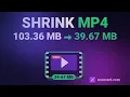 Shrink a 100MB MP4 to Under 40MB Free
