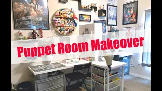 BEFORE AFTER A Puppet Room Makeover