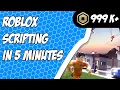 ROBLOX SCRIPTING in 5 Minutes Objects properties variables