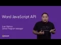 Word JavaScript add-in APIs