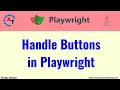 How to Click Buttons in Playwright Handling Buttons in Playwright
