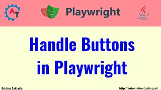 How to Click Buttons in Playwright Handling Buttons in Playwright