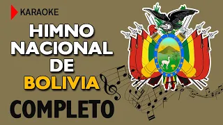 himno nacional de bolivia completo 12 estrofas karaoke