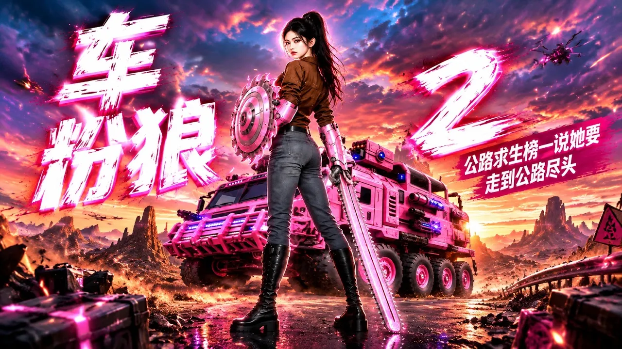 车粉人狠2公路求生榜一说她要走到公路尽头