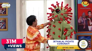 new ep 3033 jethalal fights corona taarak mehta ka ooltah chashmah tmkoc comedy