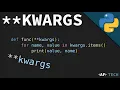 Python kwargs - Infinite Keyword Arguments