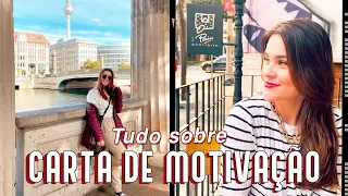 COMO ESCREVER UMA CARTA DE MOTIVAÇÃO? Aplicar para universidades no exterior!