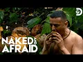 Caesar Gets DRUNK From Eating Monkey Fruit Naked and Afraid Discovery