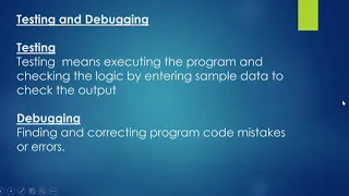 I st PU Computer Science class 14 chapter 5 part - 5