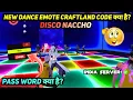 Download Lagu NEW DISCO NACHO DANCE EMOTE PARTY MAP CODE INDIA SERVER PASSWORD KYA HAI FREE FIRE CRAFTLAND PASS