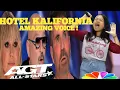 Lagu Golden Buzzer| Simon Cowell Cry When he heard  the Song Hotel Calipornia with an extraordinary Voice