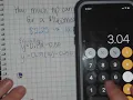 Predictions using equations and Trend lines