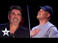 Shy Maxwell Thorpe s UNEXPECTED voice STUNS the Judges Auditions BGT 2022