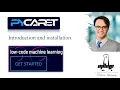 1-PyCaret introduction low code machine learning Python package