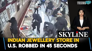1M In 45 Seconds Shocking Smash-and-Grab Heist Hits NJ Indian Jewelry Store Indians In U S