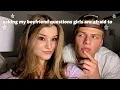 asking my Boyfriend questions girls are afraid to ask boys