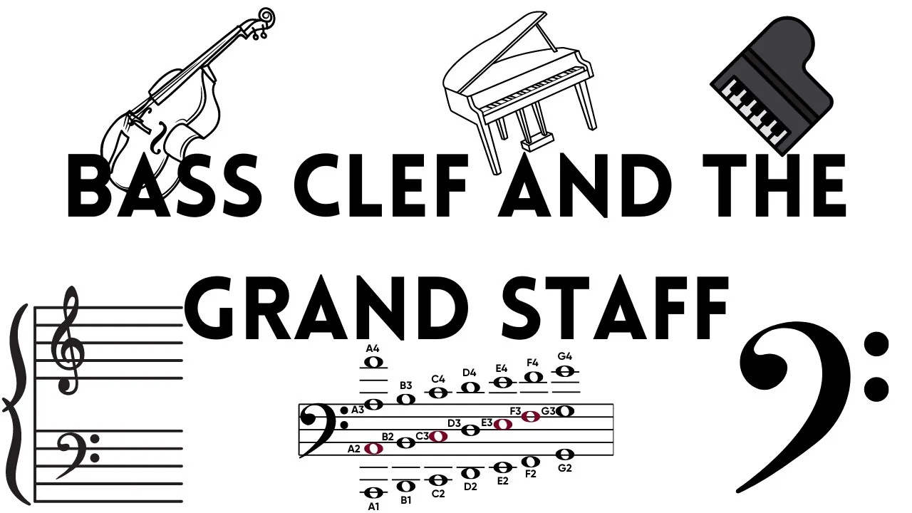 What Is The BASS CLEF and How Do Pianists Read Music?