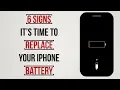 6 Signs You Need a New iPhone Battery