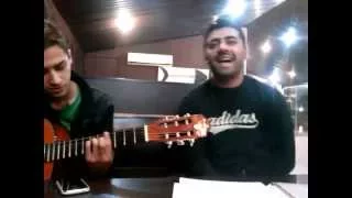 اهنگ کبوتر دبیرستانی من گیتار و صدای قشنگ 