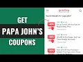 How To Get Papa John s Discount And Promo Codes