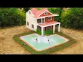 Lagu Build a luxurious private house from scratch in 72 days and a swimming pool in front of the house