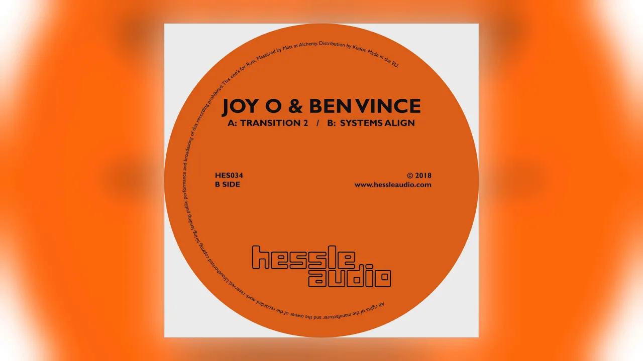 Joy Orbison & Ben Vince - Transition 2 [Hessle Audio]