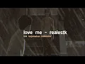 Download Lagu love me - realestk ( lirik/lyrics terjemahan ) kotonoha no niwa scene