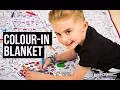 Colour-In Picnic Blanket - Stress Free Summer