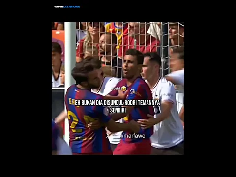Di MU ada Maguire di Barca ada Rodri 😂
