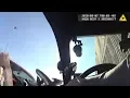 Nevada Highway Patrol Car Door Ripped Off on Freeway Body Cam