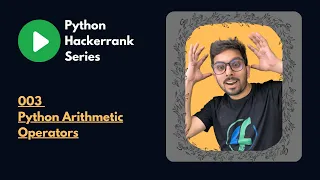 Python Arithmetic Operators Hackerrank Solution
