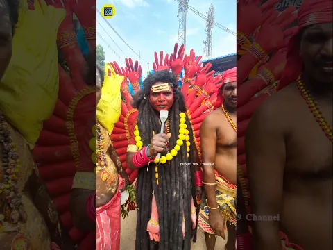 🟢 குலசை முத்தாரம்மன் கோவிலில் வேண்டுதல் வைத்து காளி வேடம் போட்டு வந்திருக்கேன்