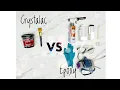 Crystalac vs Epoxy Drop Tests Weight Tests Pros Cons
