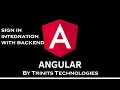 Part 16 Angular Tutorial Login flow Authentication Login integration in Angular