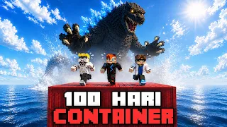 100 Hari Minecraft Anomali CONTAINER GODZILLA