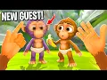Lagu Mijn BABY AAP krijgt een NIEUWE MYSTERIEUZE GAST! (I Am Monkey VR)